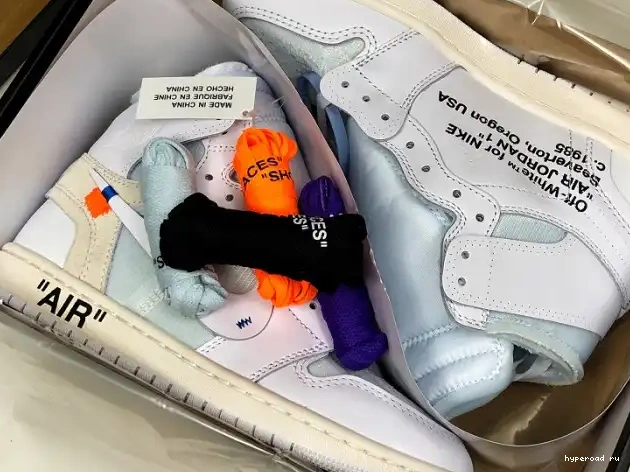1 AQ0818-100 White Air Jordan High Off-White Retro 0513